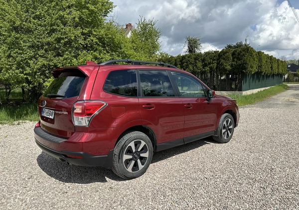 Subaru Forester cena 82999 przebieg: 74300, rok produkcji 2018 z Piaseczno małe 301